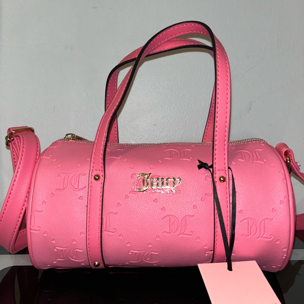 Juicy Couture Pink Lemonade Mini Barrel Bag